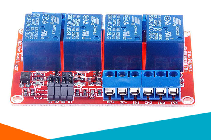 Module relay 4 kênh