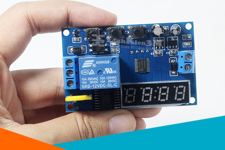 Chuyển Mạch Điều Khiển Relay 12V Thời Gian Thực DS3231