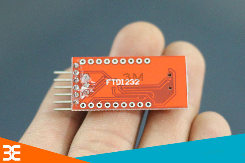 Trên Tay Module USB TO COM FT232 RL 3V3 - 5V - Đỏ