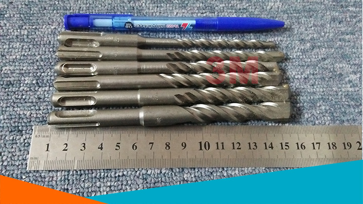 Kích thước mũi khoan đuôi gài bosch