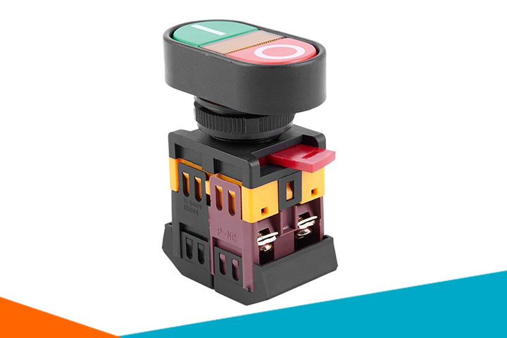 Nút Nhấn Đề Kép APBB - 22&25N 600V-10A