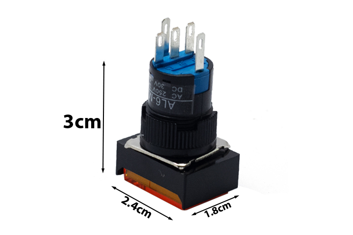 Nút-Nhấn-Đề-Chữ-Nhật-24VDC-LA16J-11D