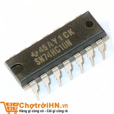 74HC10 3-INPUT NAND DIP14