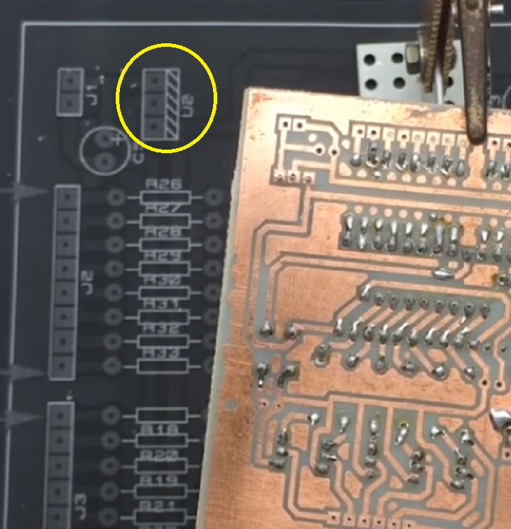 Sơ đồ cắm IC ổn áp 7805