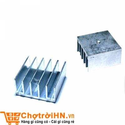 Tản nhiệt nhôm 3x3x1.5cm (tản nhiệt 2003, tản nhiệt 2030)