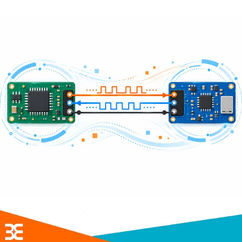 UART: Đơn giản, trực tiếp và không cần xung nhịp đồng bộ