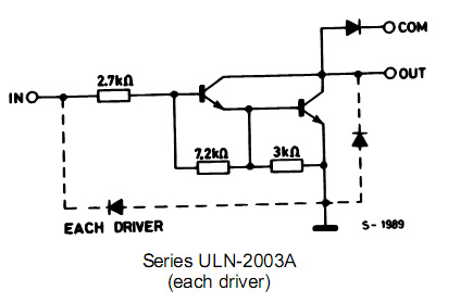 MODULE Điều Khiển Động Cơ Bước ULN2003 Cắm