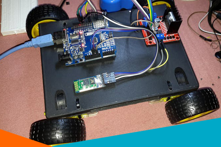 xe điều khiển bluetooth