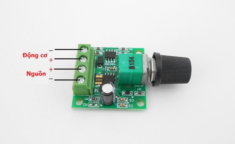 Băm Xung PWM V2 1.8V 3V 5V 6V 15V 2A