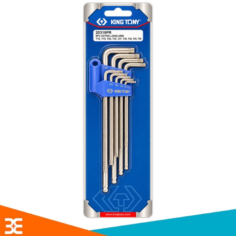 Bộ lục giác lỗ 9 cây Kingtony 20419PR