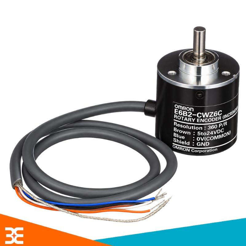 Encoder Omron E6B2-CWZ6C 360 Xung/Vòng 5-24VDC NPN ABZ