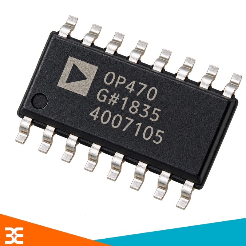 IC Quad OP-AMP OP470 SOIC-16 Chân Dán