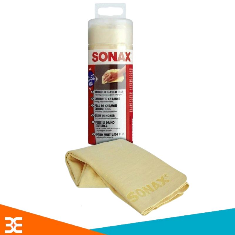 Khăn lau khô thấm nước da tổng hợp Sonax Synthetic Chamois