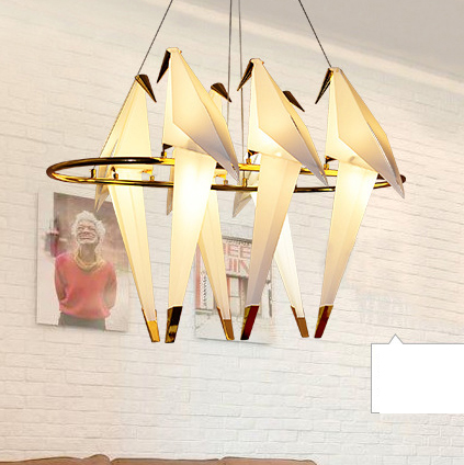 Đèn Thả Hình Chim origami 2