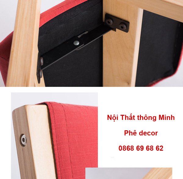 chất liệu ghế gấp phê decor