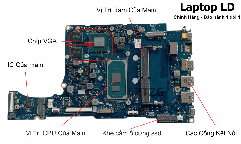 Main laptop Acer Aspire 5 A514-52 i5-10210U NB2593_MB_V1 chính hãng