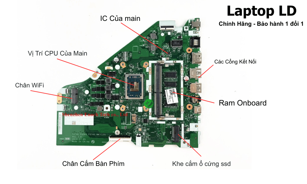 Main laptop Lenovo IdeaPad L340-15API R3-3200U NM-C101 chính hãng