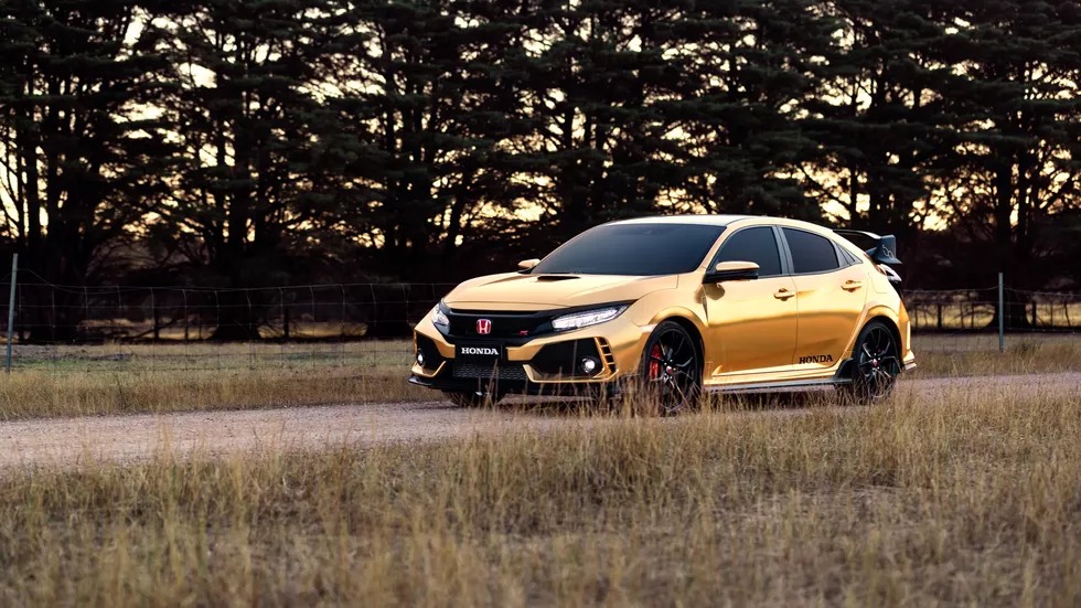 2018 Honda Civic type R được mạ vàng - phụ tùng ô tô Honda chính hãng
