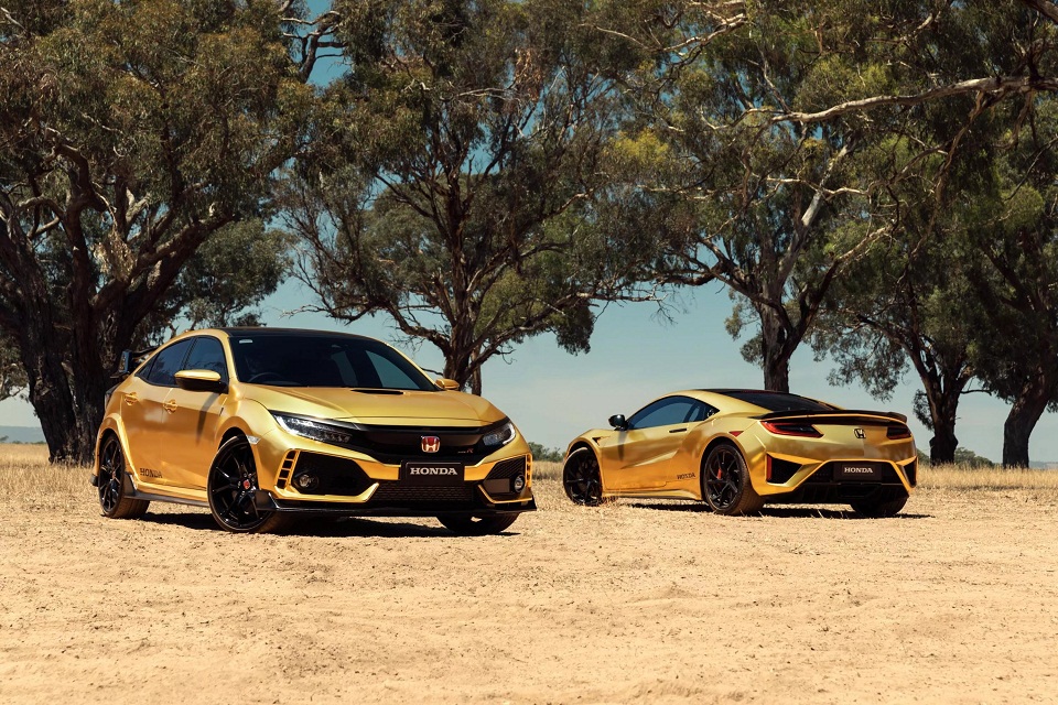 honda civic mạ vàng, acura nsx mạ vàng - phụ tùng ô tô Honda chính hãng