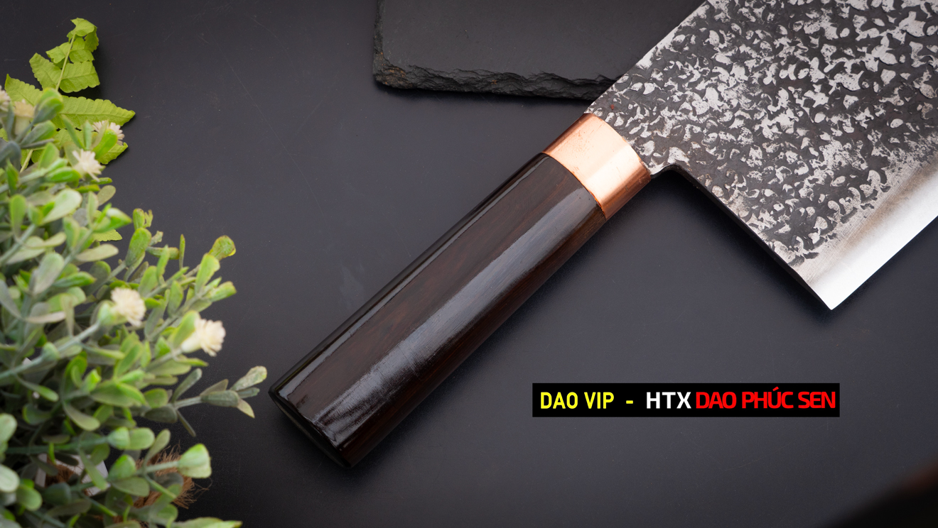 Cán dao làm từ gỗ tự nhiên bền đẹp