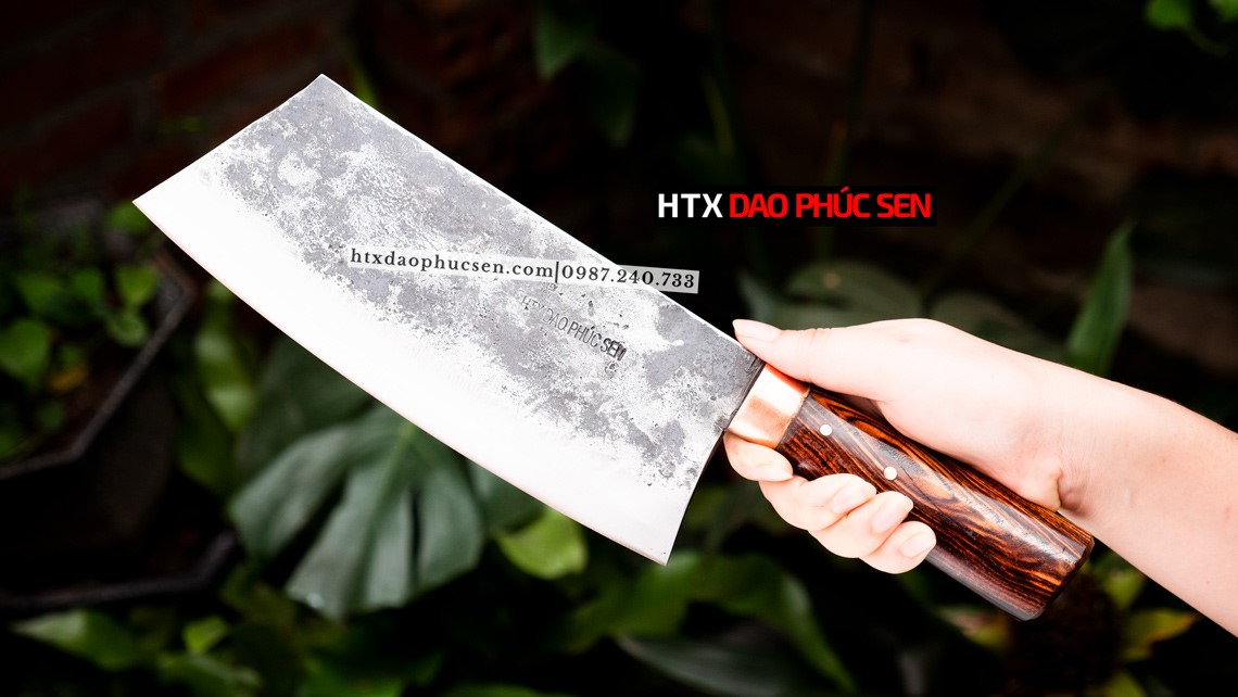 Dao chặt gà 03 CG03TDD chất lượng cao với quy trình rèn thủ công truyền thống