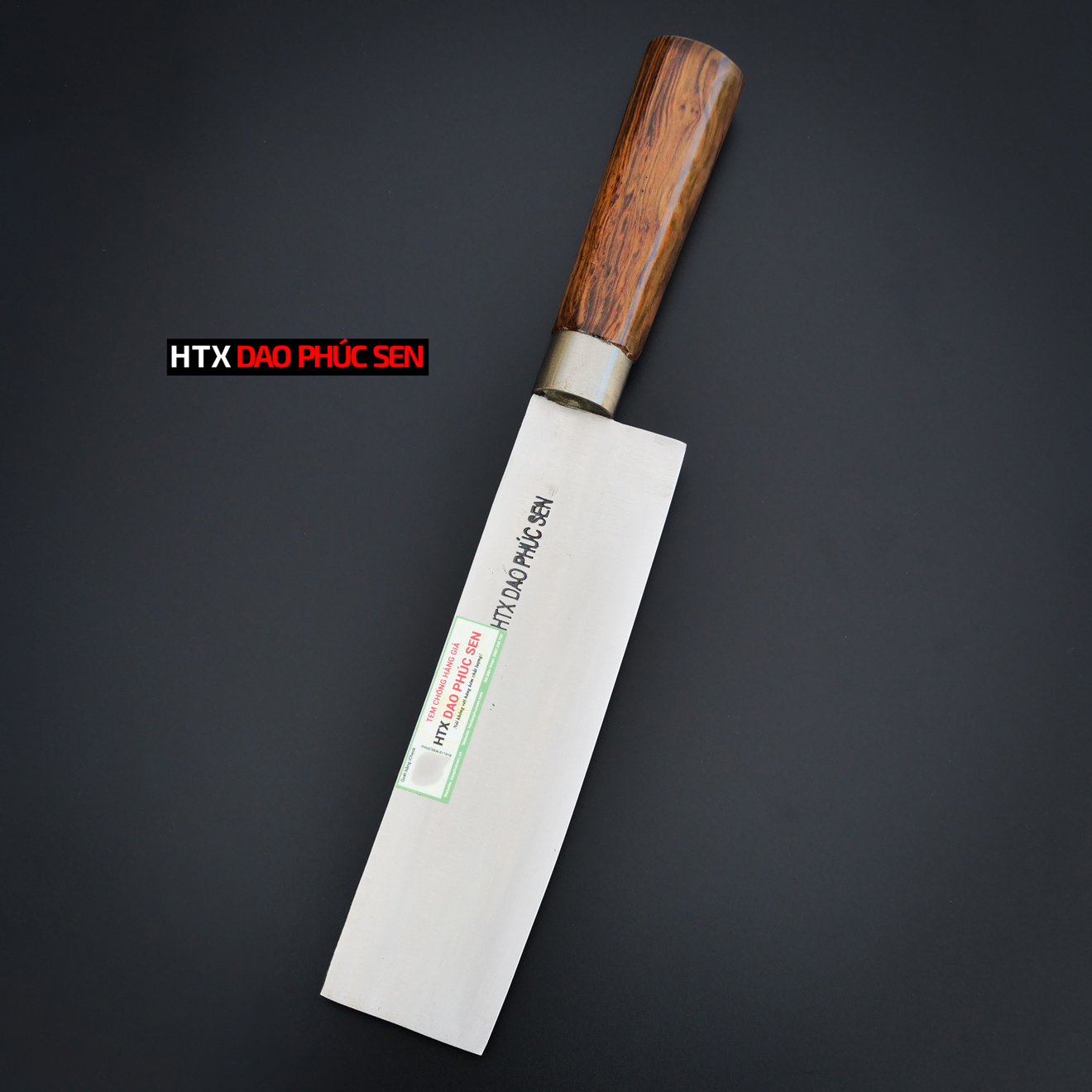 Dao thái 18 thép trắng G01KC sắc bén
