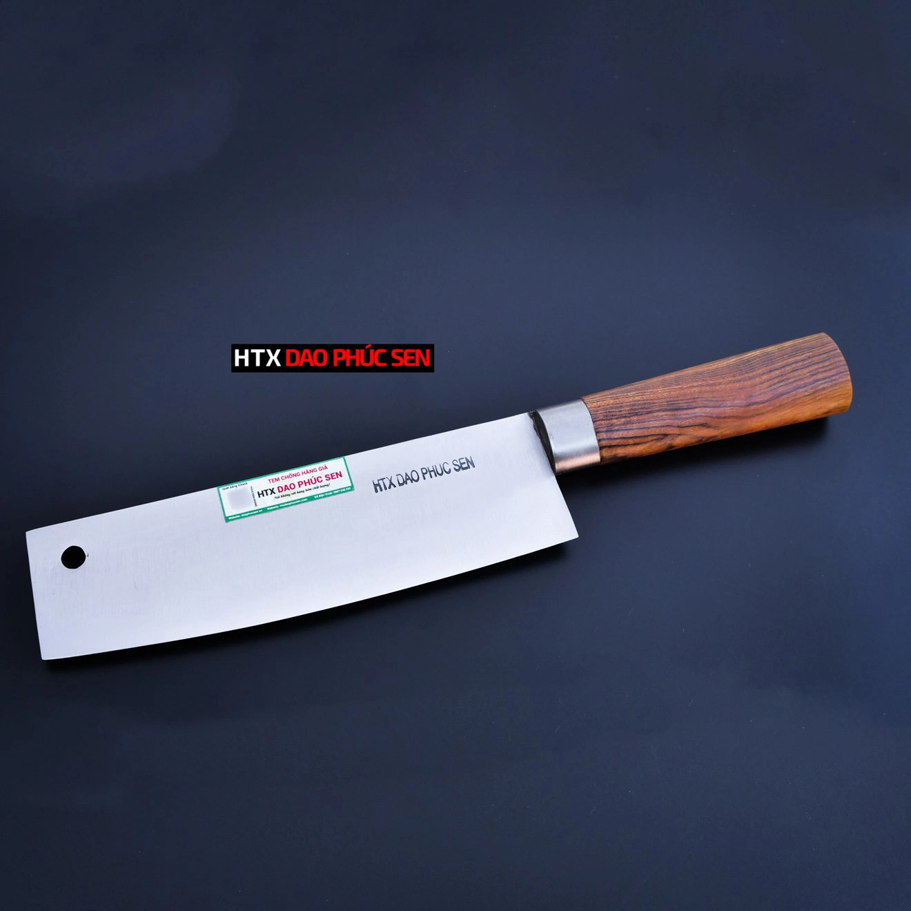 Dao Thái 20 thép trắng cao cấp G02KC sắc bén, bền bỉ