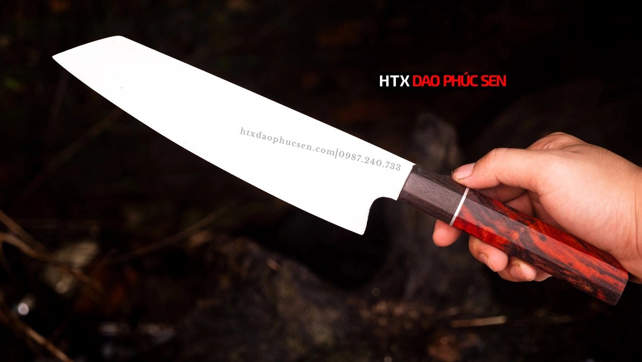 Sản phẩm được thiết kế theo kiểu dáng dao Nhật hiện đại