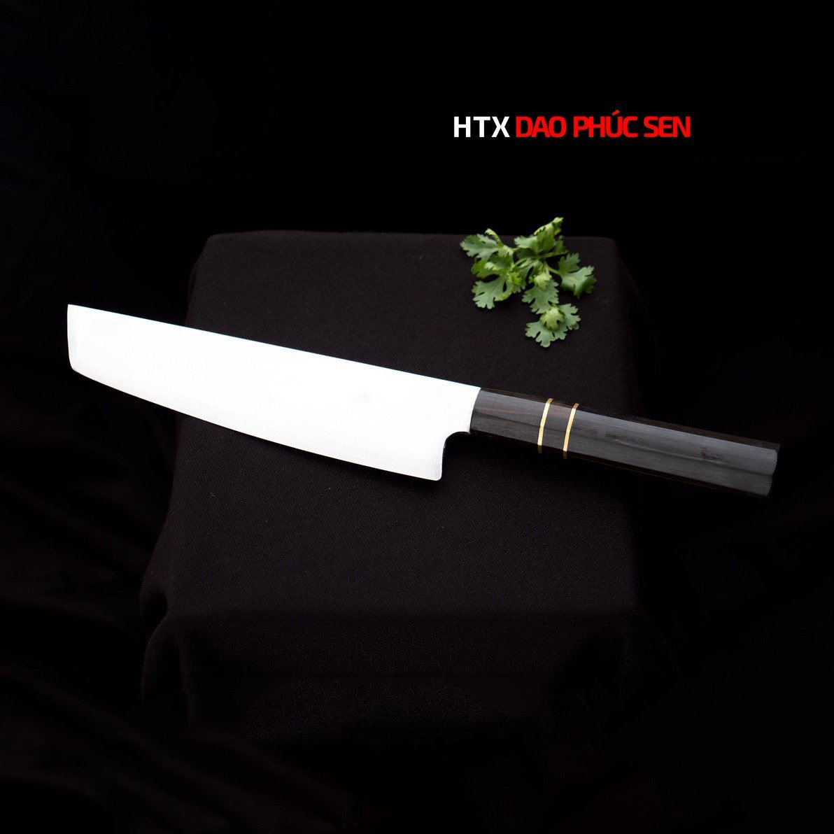 Dao thái lọc thép trắng DNK02 sắc bén, kháng gỉ tốt