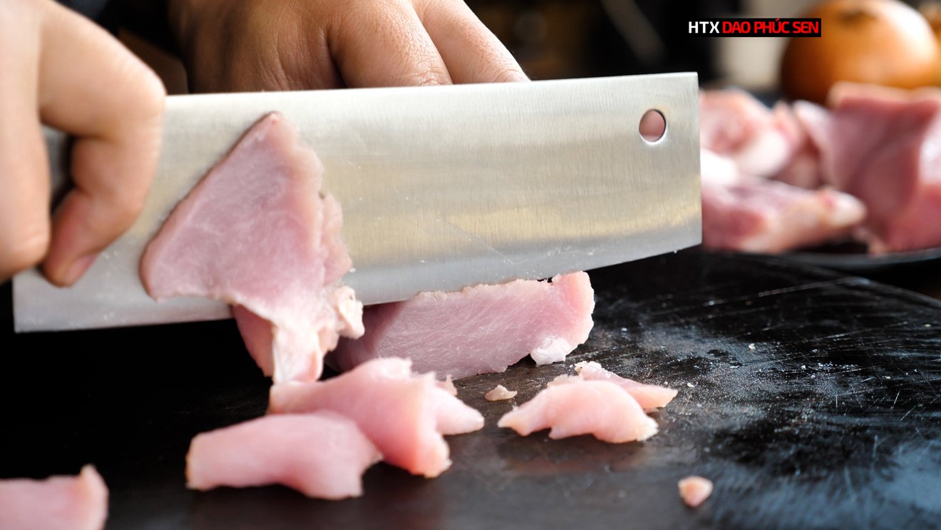 Lưỡi dao thép trắng kháng gỉ tốt