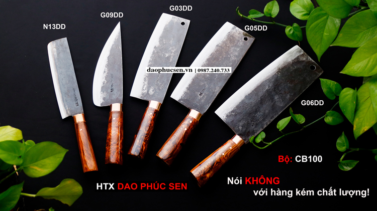 Bộ dao bếp, daophucsen, dao phúc sen, htx dao phúc sen, dao nhíp, bộ dao bếp, dao đa sỹ, dao phúc sen cao bằng, đặc sản cao bằng, dao phúc sen hd, dao phúc sen hà khiêm