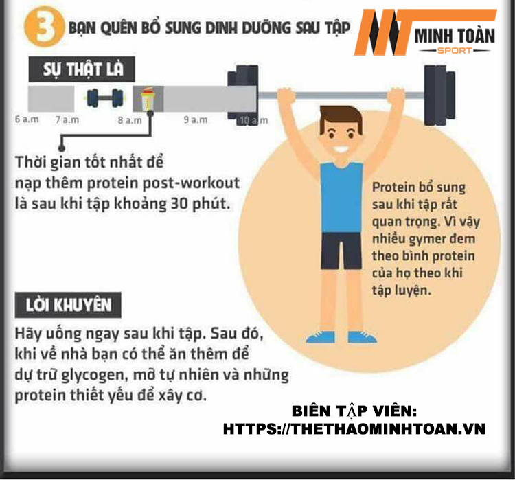 lý do làm cơ bắp bạn không phát triển 3