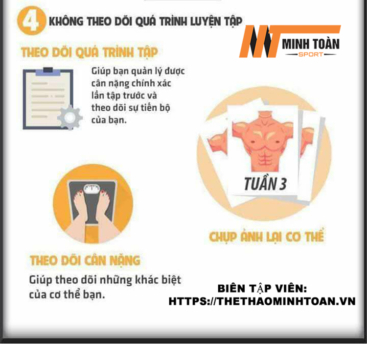 lý do làm cơ bắp bạn không phát triển 4