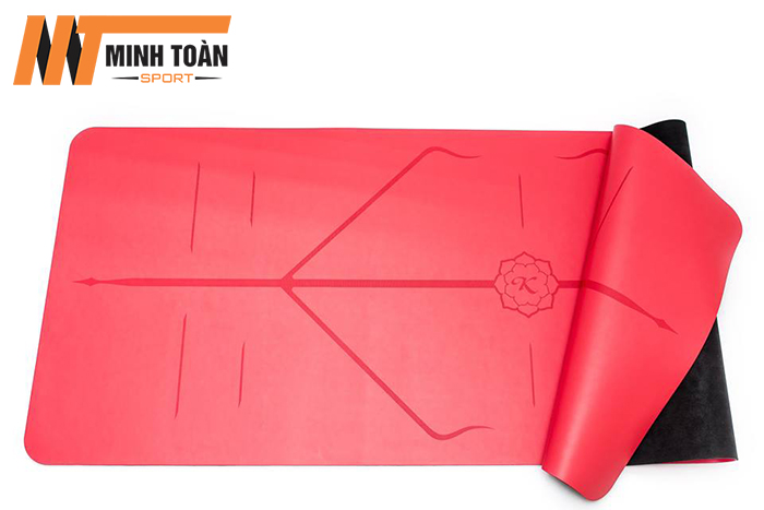 Thảm Yoga Kitten Mat màu đỏ