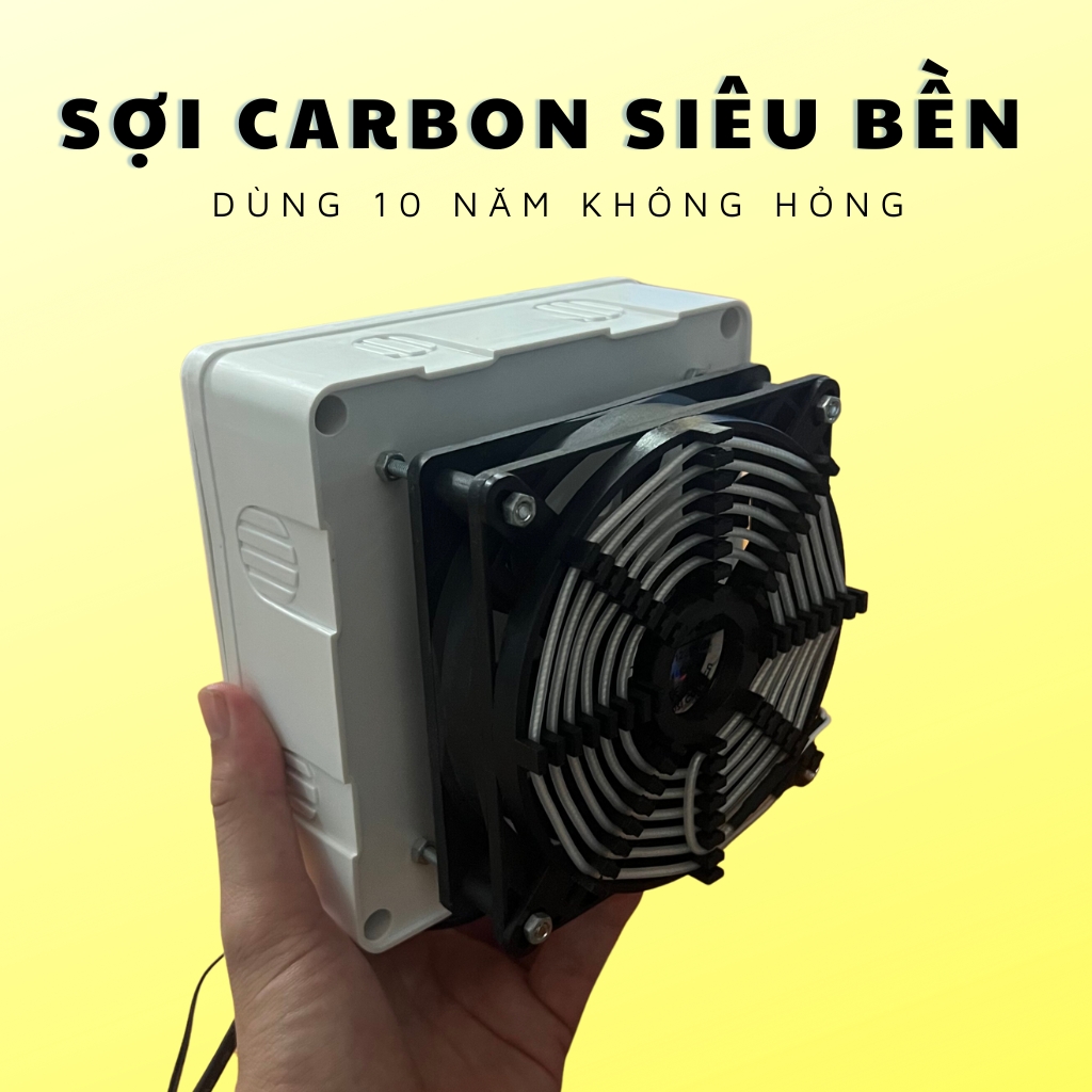 máy ấp trứng sợi carbon, bóng đèn thùng xốp, máy ấp trứng mini chính hãng