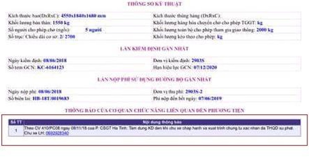 Cách đơn giản nhất để tra cứu ôtô có bị phạt nguội hay không