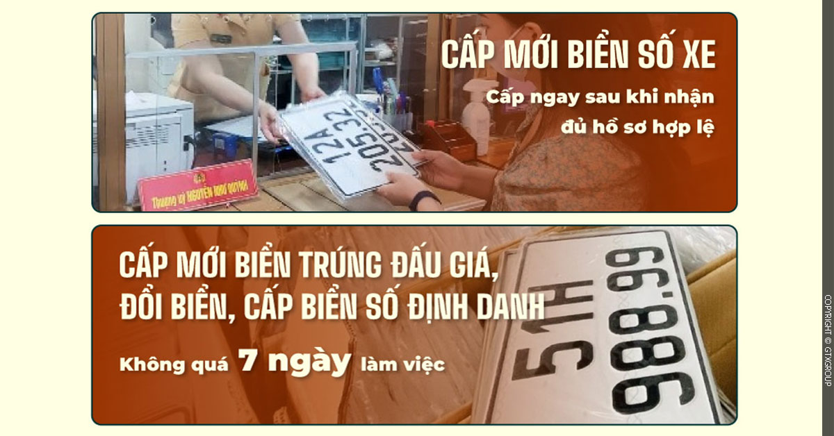 Thời hạn cấp biển số xe