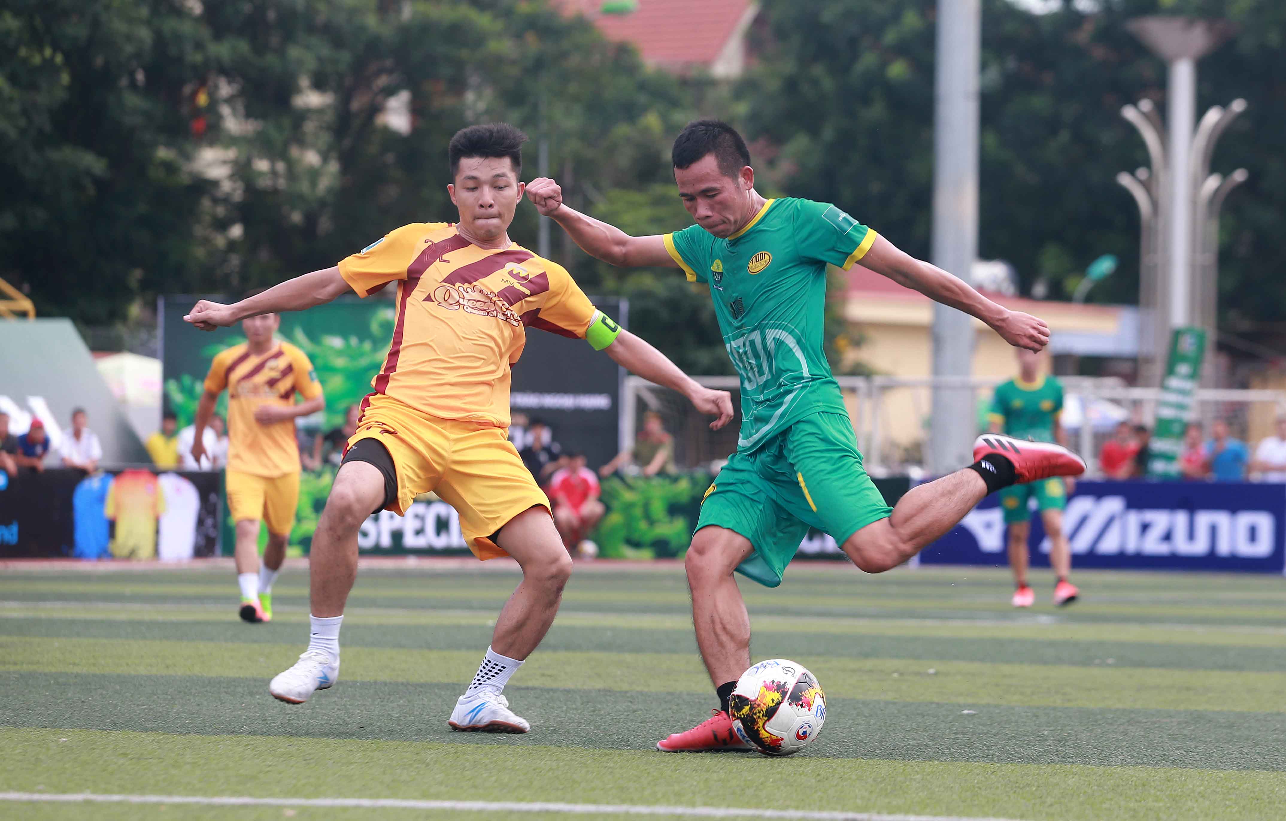 Một số hình ảnh thi đấu trận khai mạc