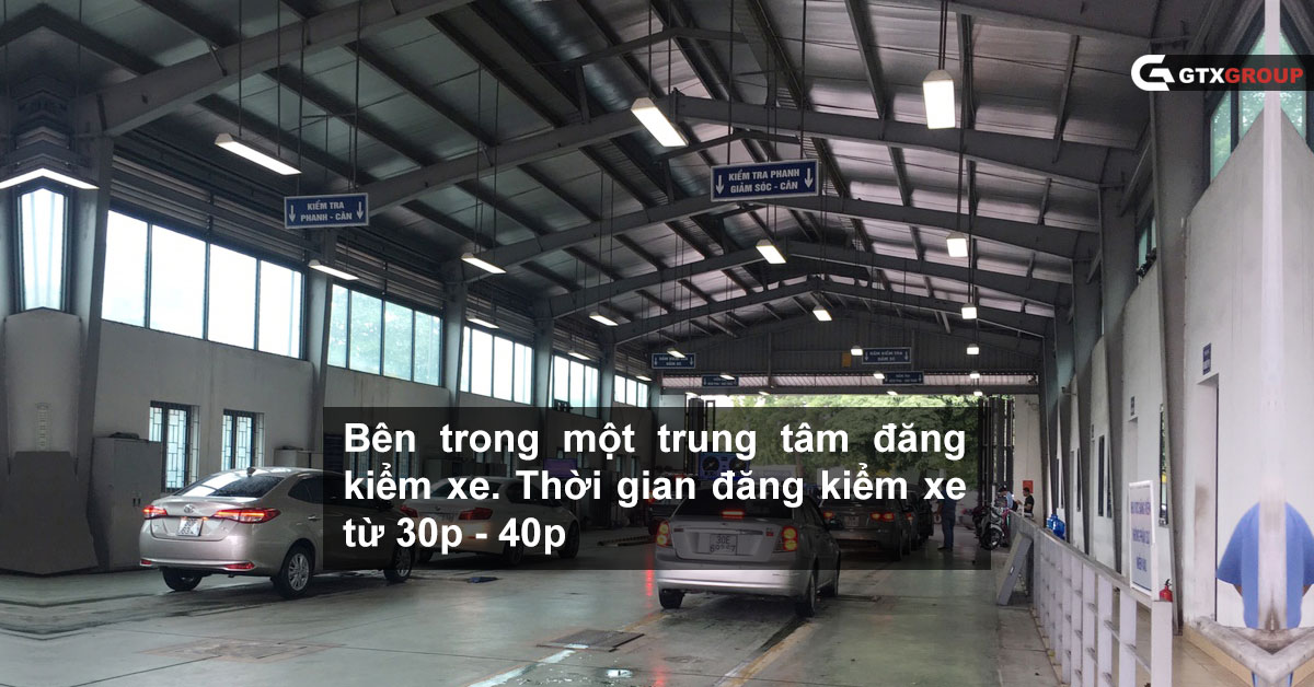 Bên trong một trung tâm đăng kiểm xe