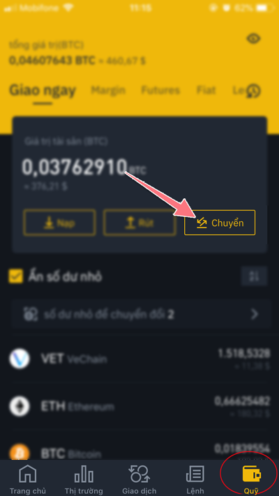 huong dan mua bitcoin tren binance bang vnd 022