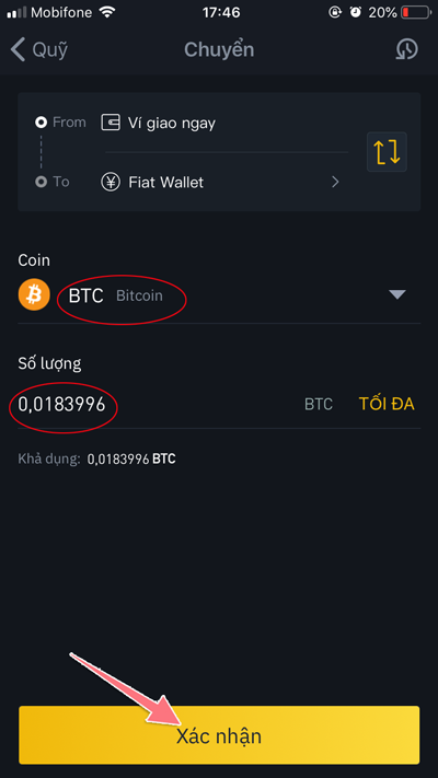 huong dan mua bitcoin tren binance bang vnd 023