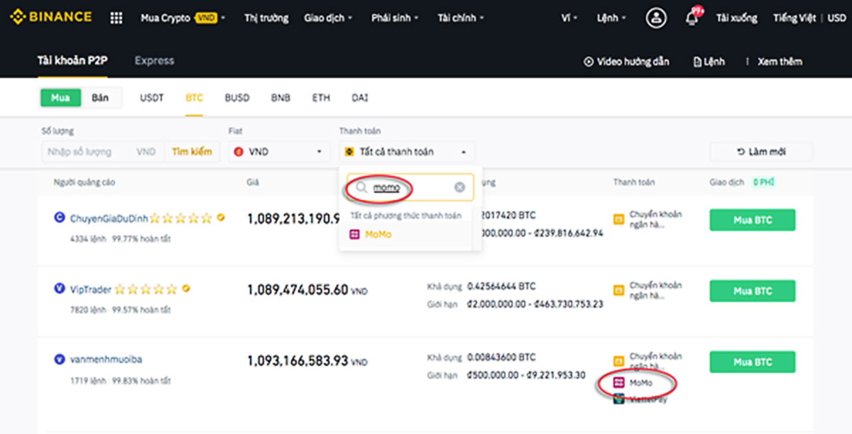 huong dan mua coin tren binance bang vnd 8