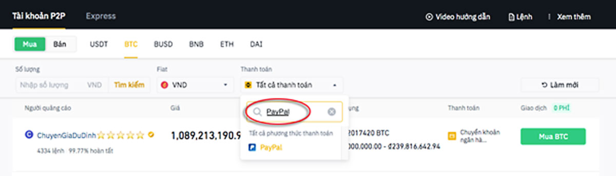 huong dan mua coin tren binance bang vnd 9