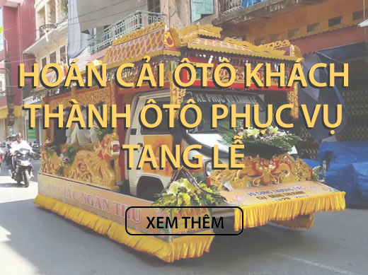 Hoán cải ô tô khách thành ô tô phục vụ tang lễ