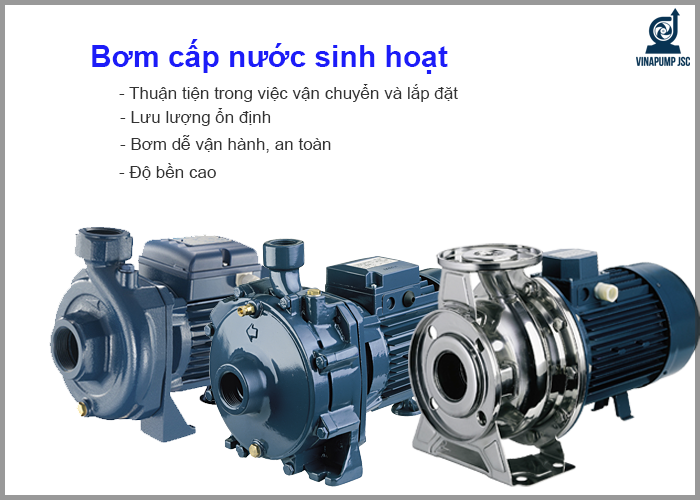 bom cap nuoc sinh hoat