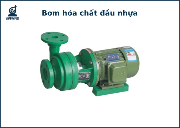 Bơm hóa chất đầu nhựa