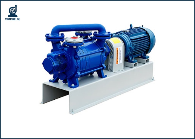 Bơm hút chân không vòng nước 2 cấp