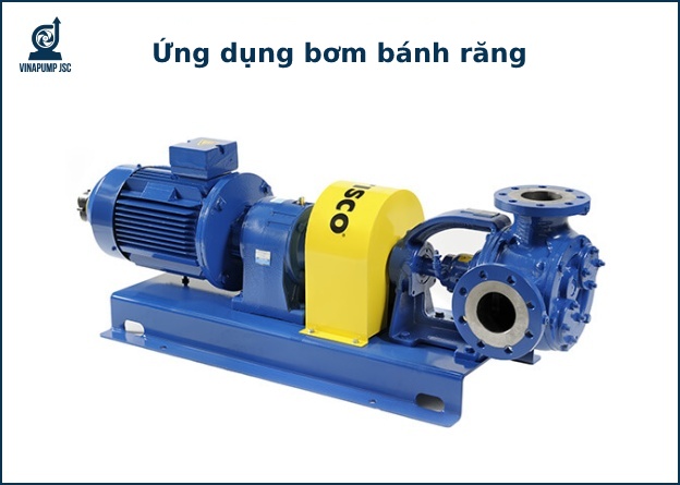 ứng dụng bơm bánh răng