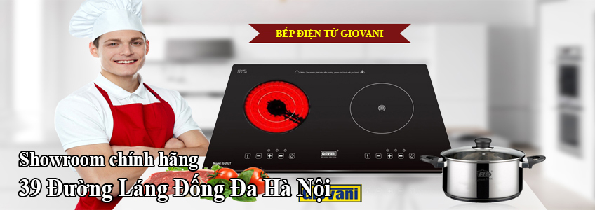 Bếp điện từ Giovani