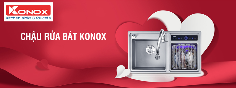 Chậu rửa bát Konox